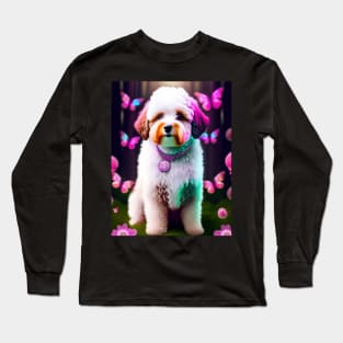 Enchanted Aussiedoodle Long Sleeve T-Shirt